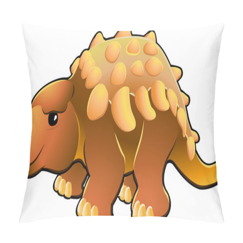 Personality  Cute Friendly Dinosaur Pillow Covers