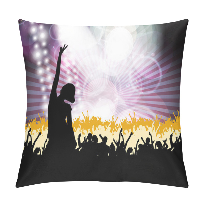 Personality  People Dancing Silhouettes Pillow Covers