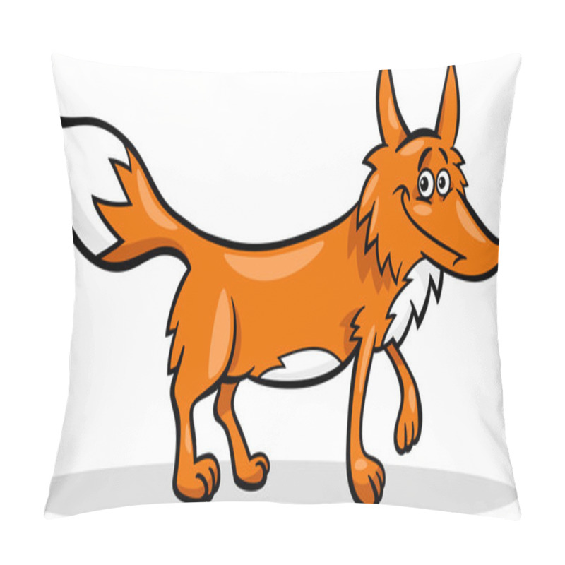 Personality  Wild Fox Cartoon Illustration Pillow Covers