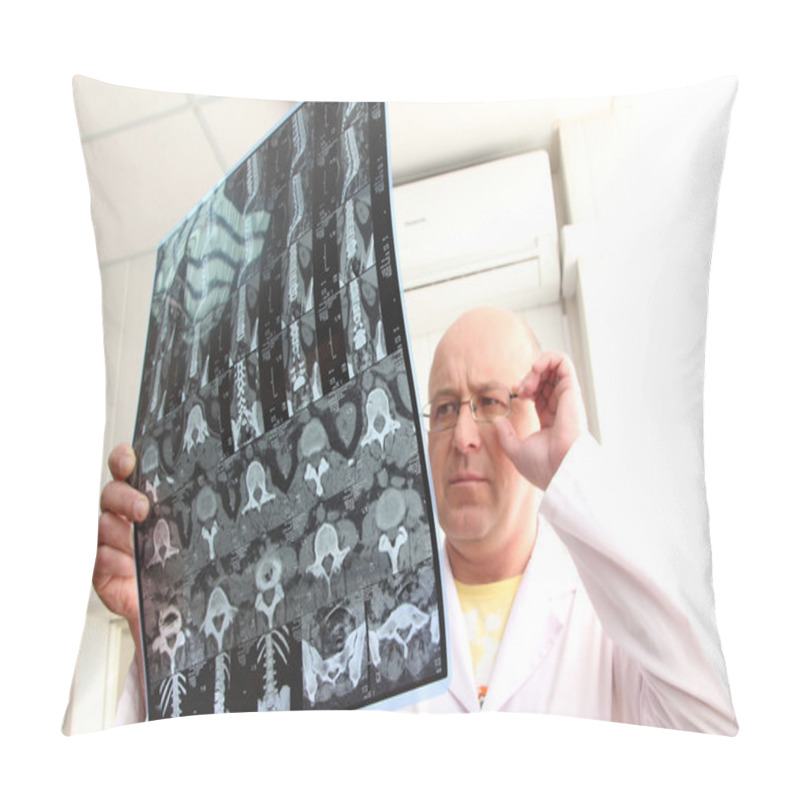 Personality  Computer Tomography Diagnostics Pillow Covers