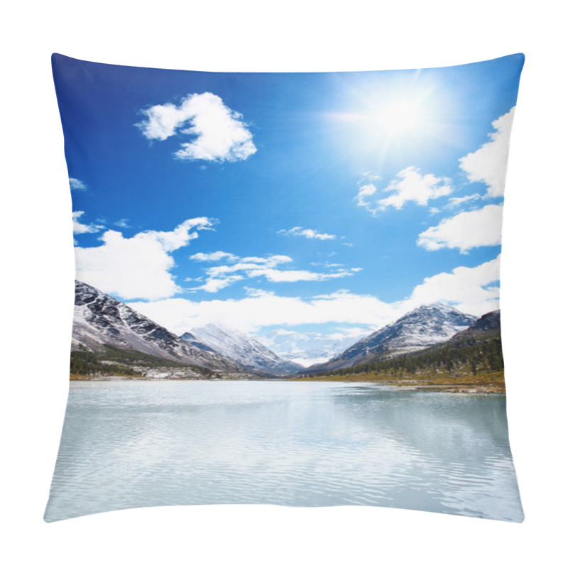 Personality  Mountain Lake Pillow Covers