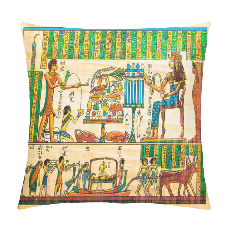 Personality  Old Egyptian Papyrus Pillow Covers