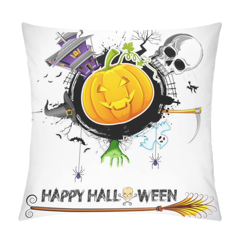 Personality  Halloween Card Pillow Covers