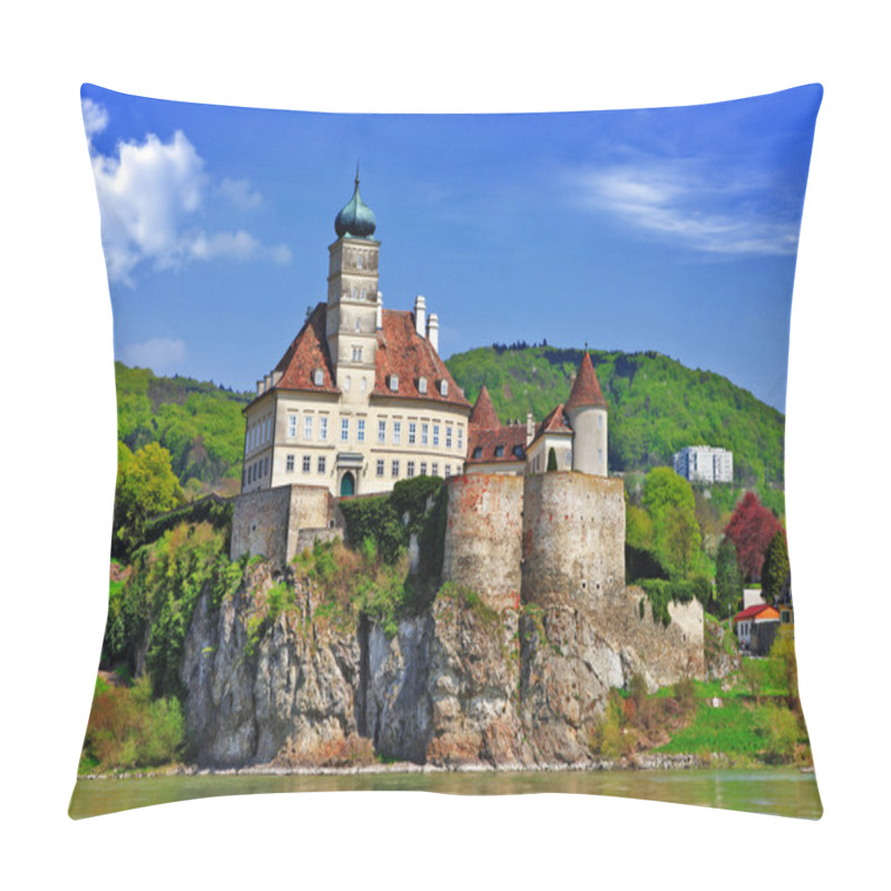 Personality  Austria Scenery, Old Abbey Castle On Danube Pillow Covers