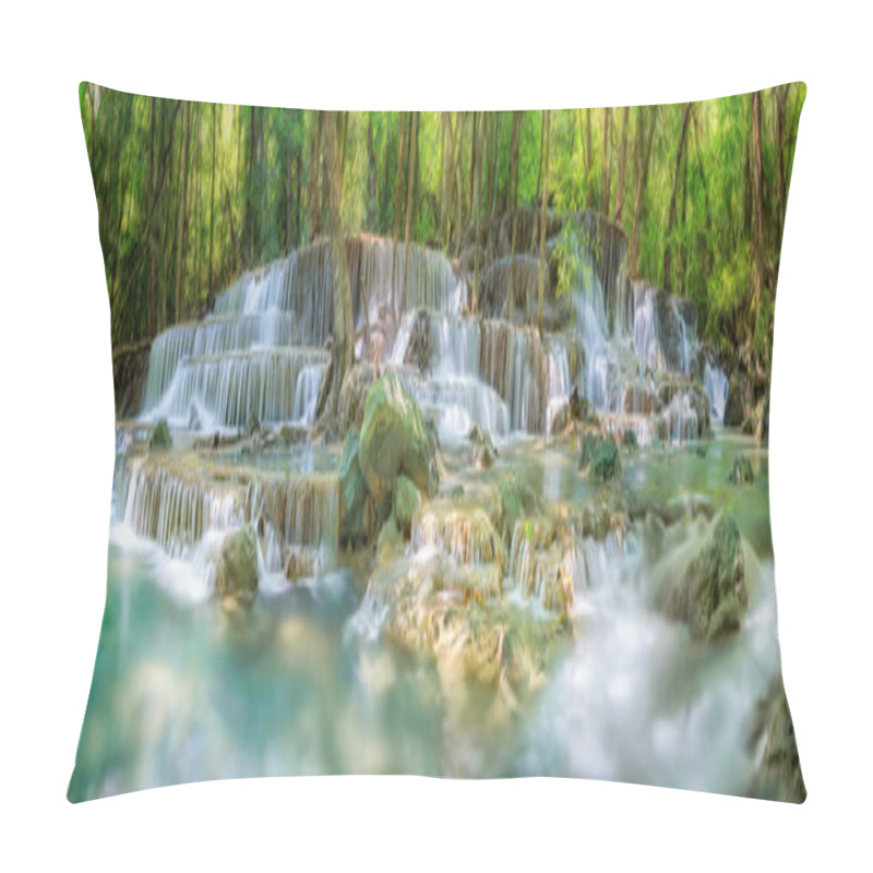 Personality  Level 6 Of Huaimaekamin Waterfall  Pillow Covers