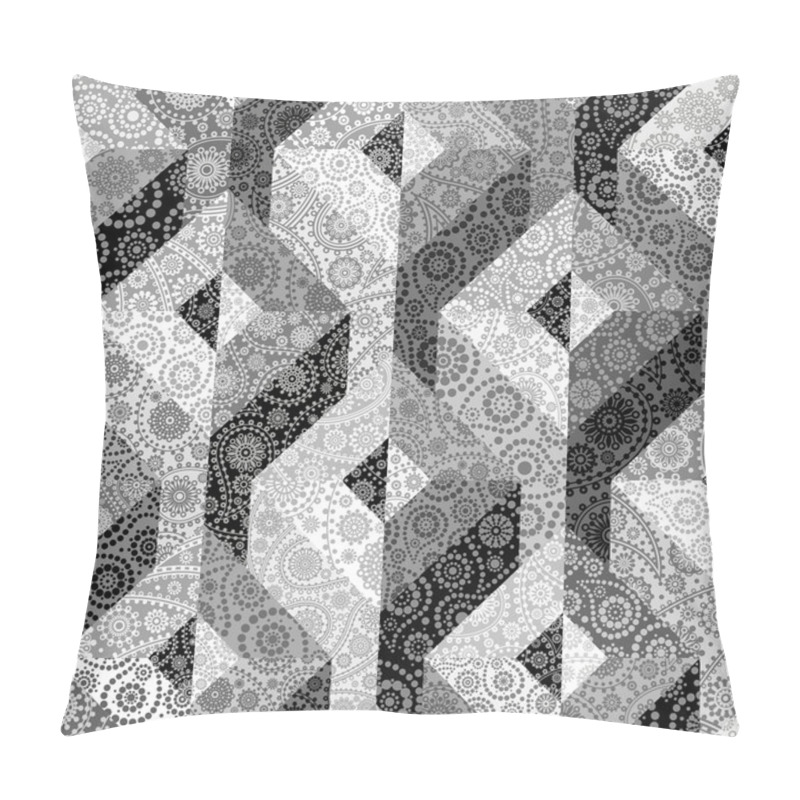 Personality  Seamless Patchwork Pattern Pillow Covers