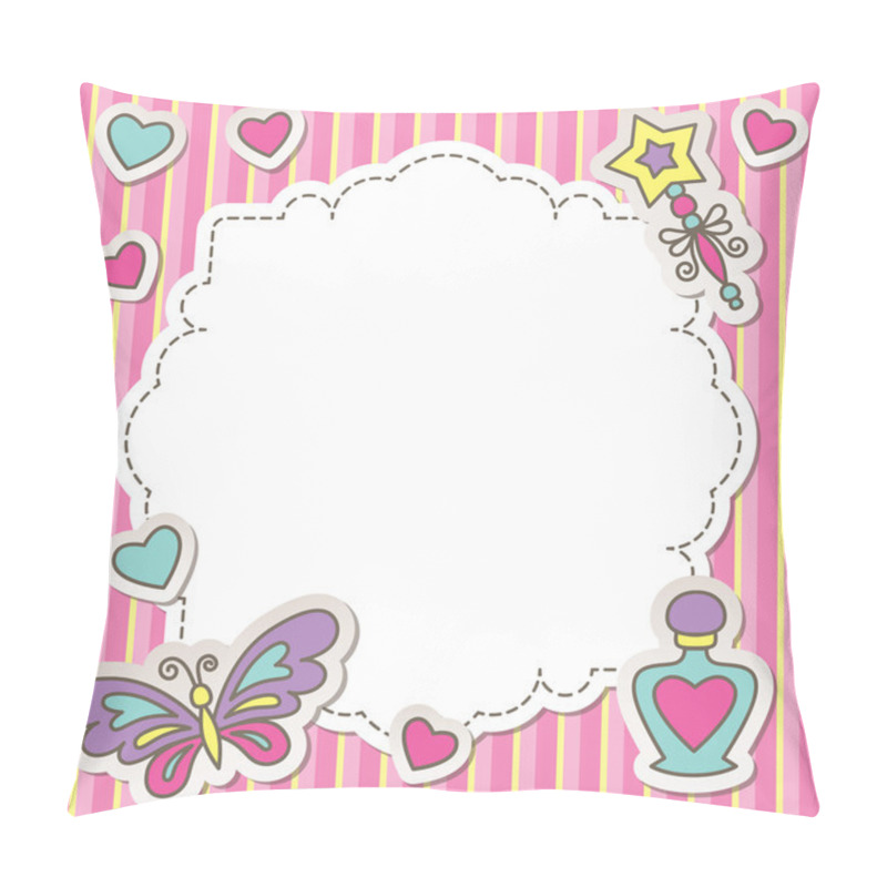 Personality  Pink Frame Pillow Covers