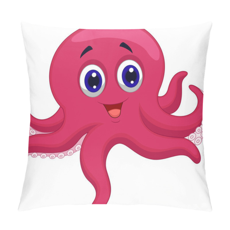 Personality  Octopus Cartoon Pillow Covers