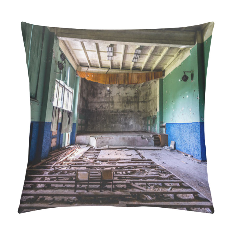 Personality  Ghost Town In Latvia Pillow Covers