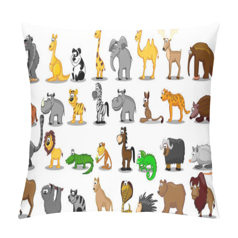 Personality  Extra Large Set Of Animals Pillow Covers