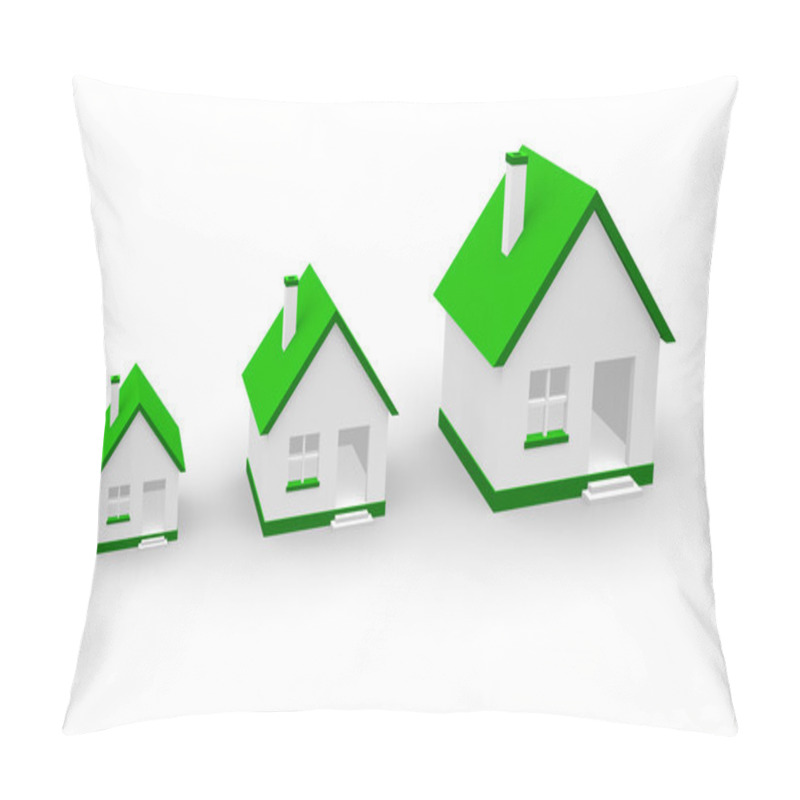 Personality  Real Estate Growth Concept Pillow Covers