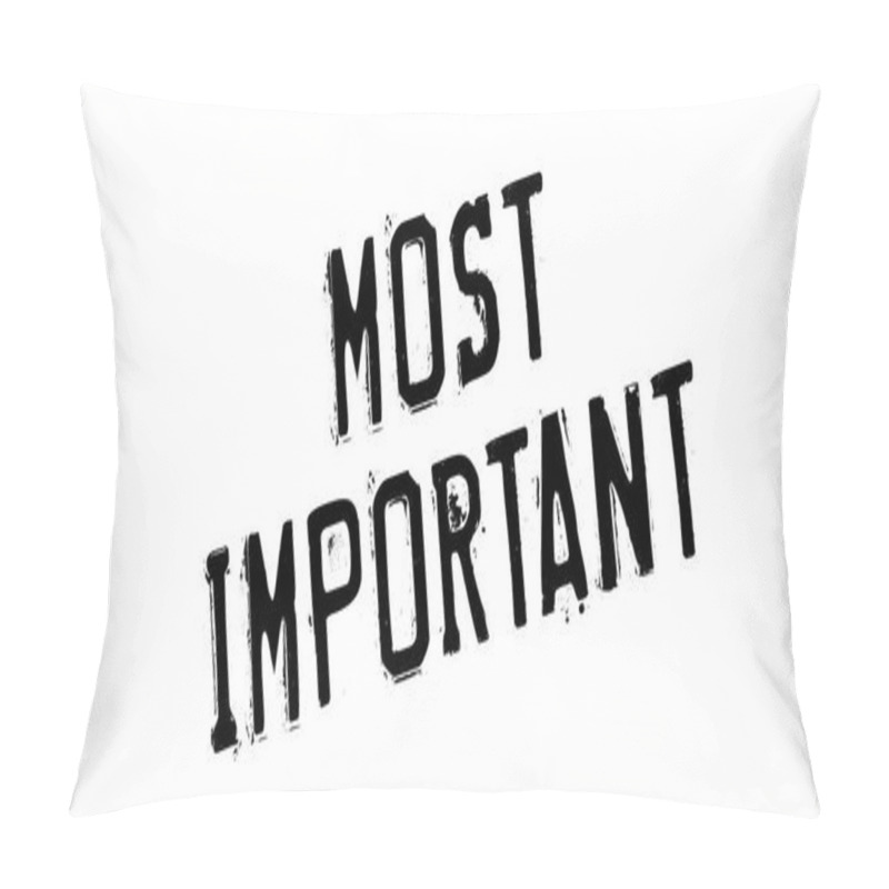 Personality  Most Important Rubber Stamp Pillow Covers