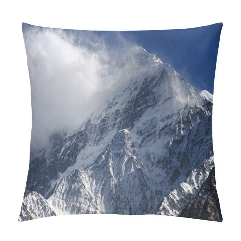 Personality  Mount Nilgiri North 7061m Pillow Covers