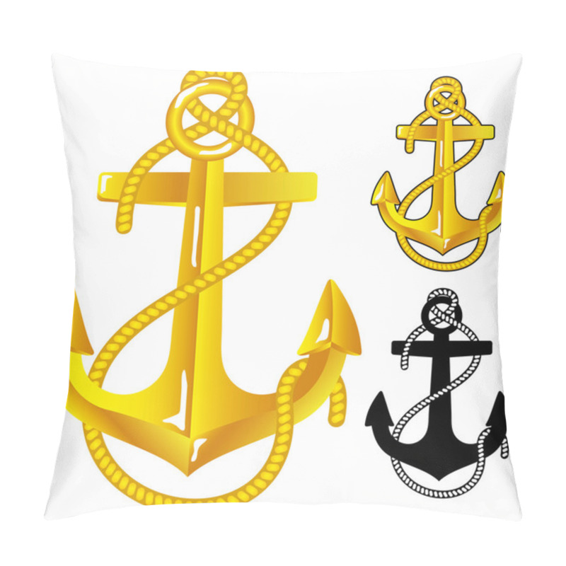 Personality  Anchor. Pillow Covers