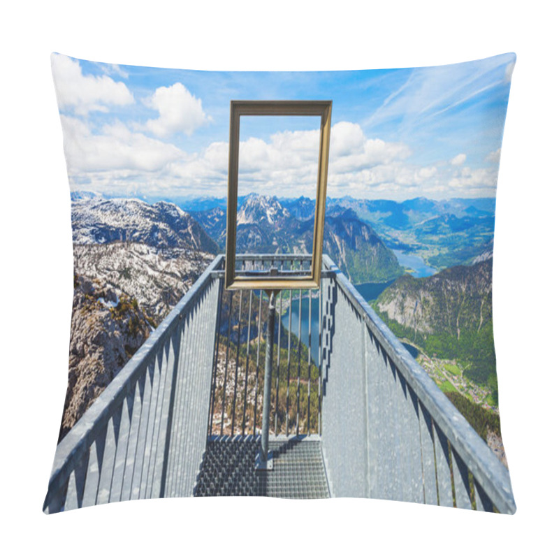 Personality  Dachstein Mountains In Austria Pillow Covers