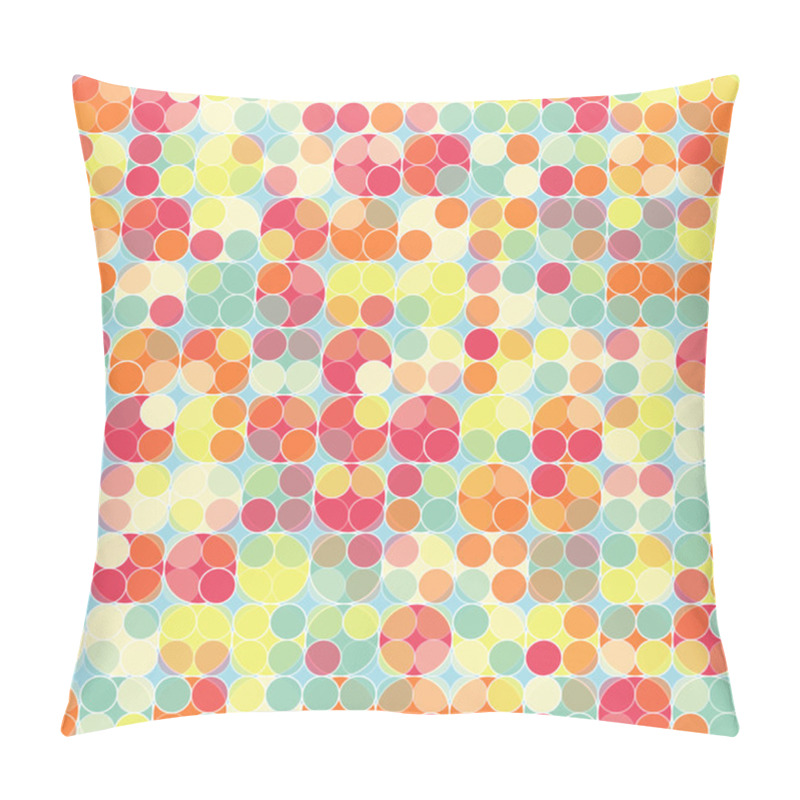 Personality  Mosaic Seamless Pillow Covers