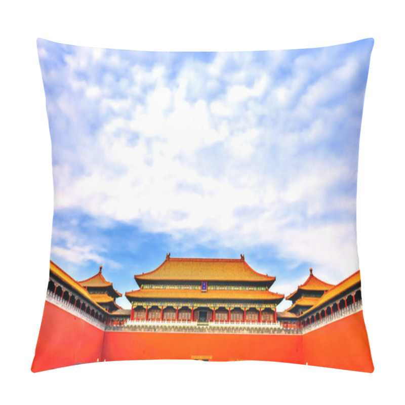 Personality  Meridian Gate Entrance Gugong Forbidden City Palace Beijing China Pillow Covers