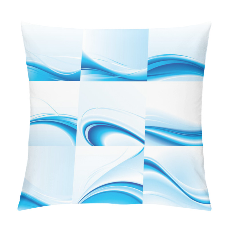 Personality  Abstract Vector Background Set Pillow Covers