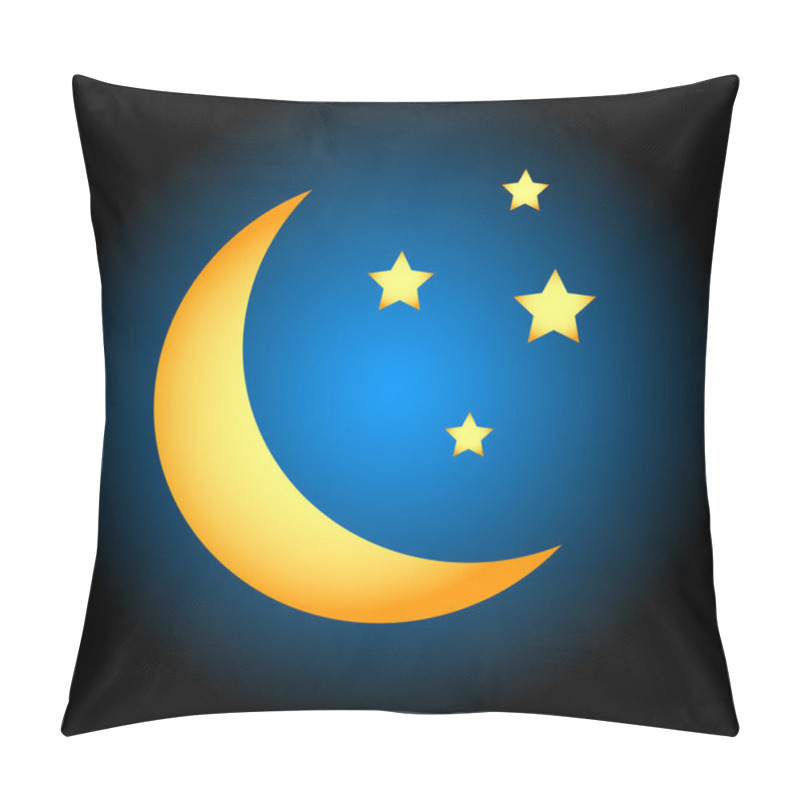 Personality  Moon Symbol Pillow Covers