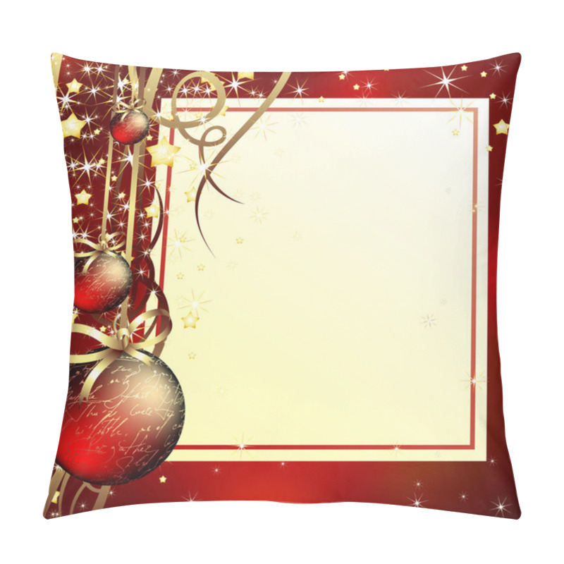 Personality  Christmas Background Pillow Covers