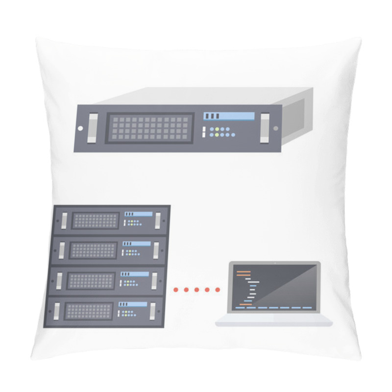 Personality  Servers And Laptop Pillow Covers