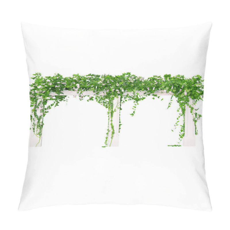 Personality  Angled Wooden Pergola Pillow Covers