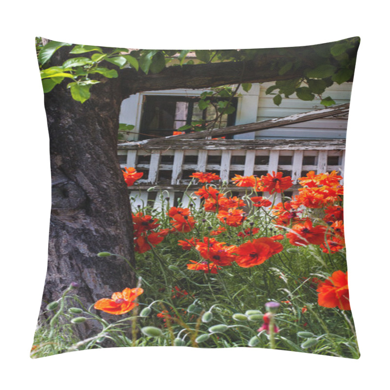 Personality  Poppies Pillow Covers