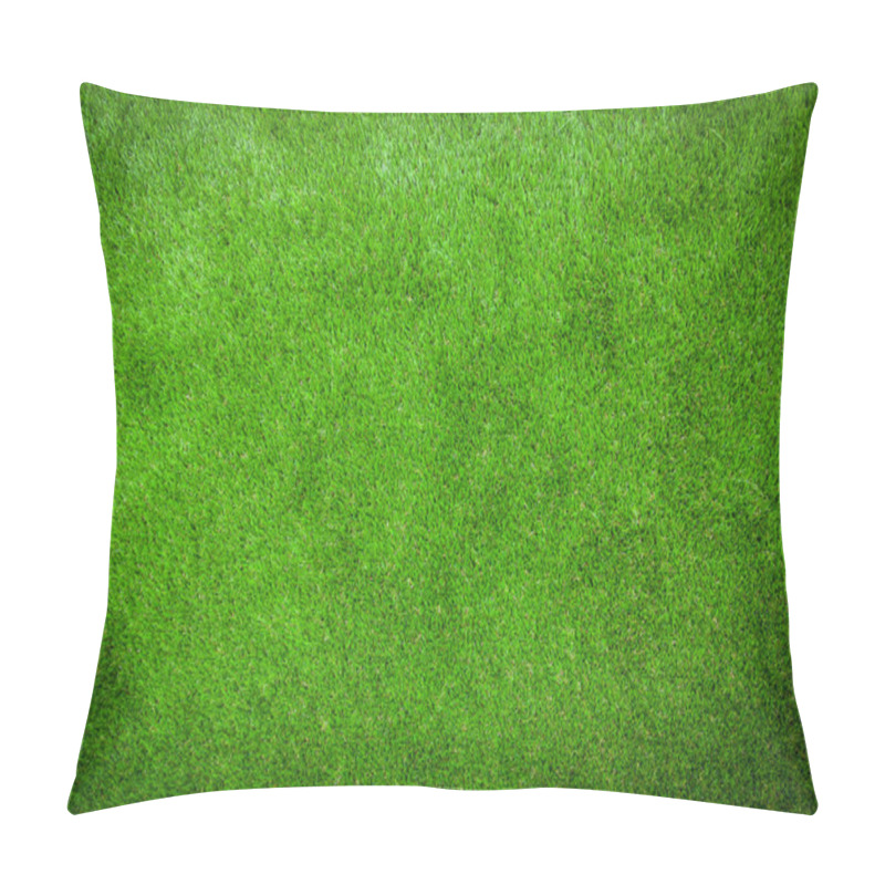 Personality  Green Lawn Background Pillow Covers