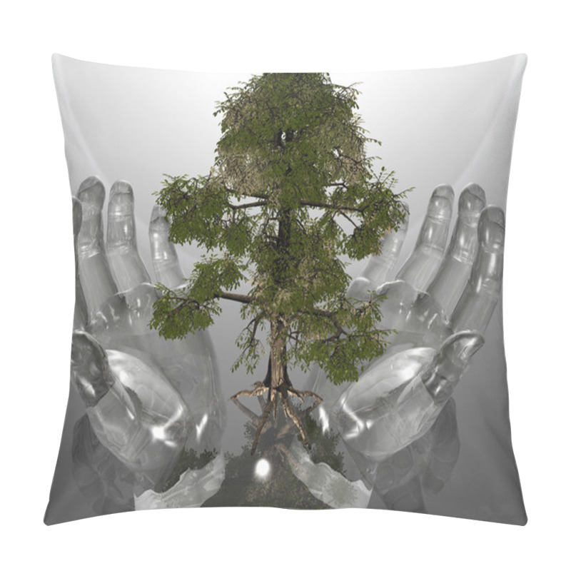 Personality  Green Ecological Tree Pillow Covers