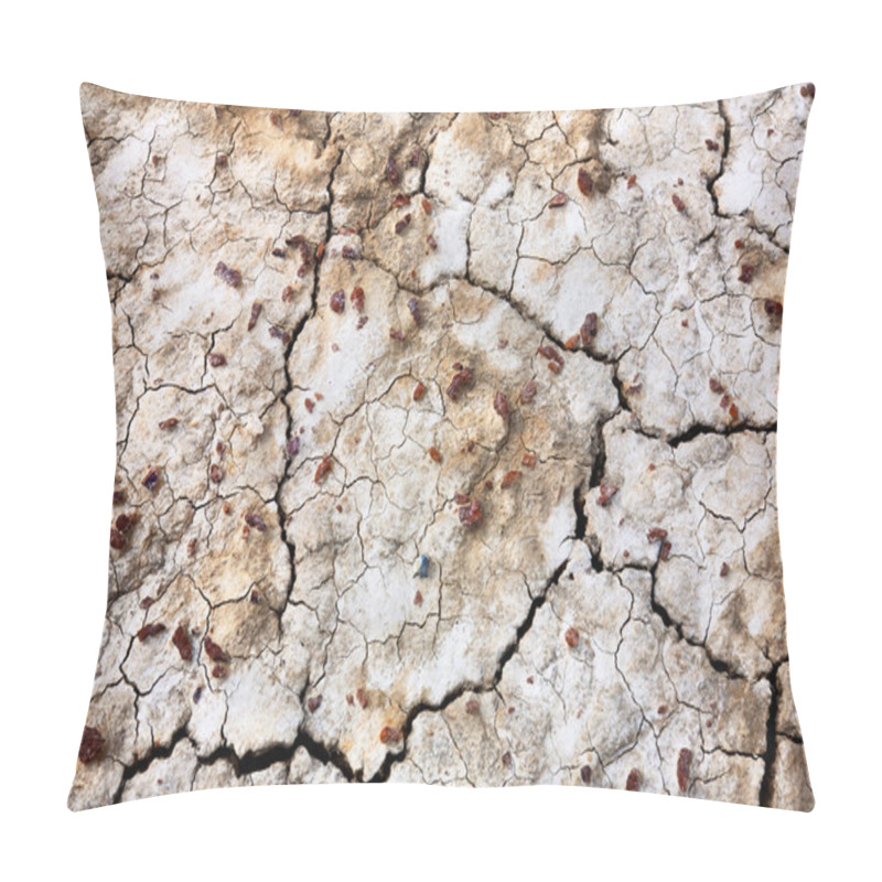 Personality  Cracked Dry Ground Texture Pillow Covers