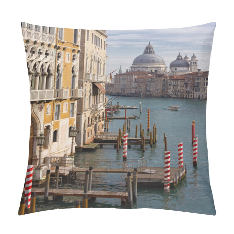 Personality  Grand Canal In Venice, Italy, Seen From The Accademia Bridge Pillow Covers