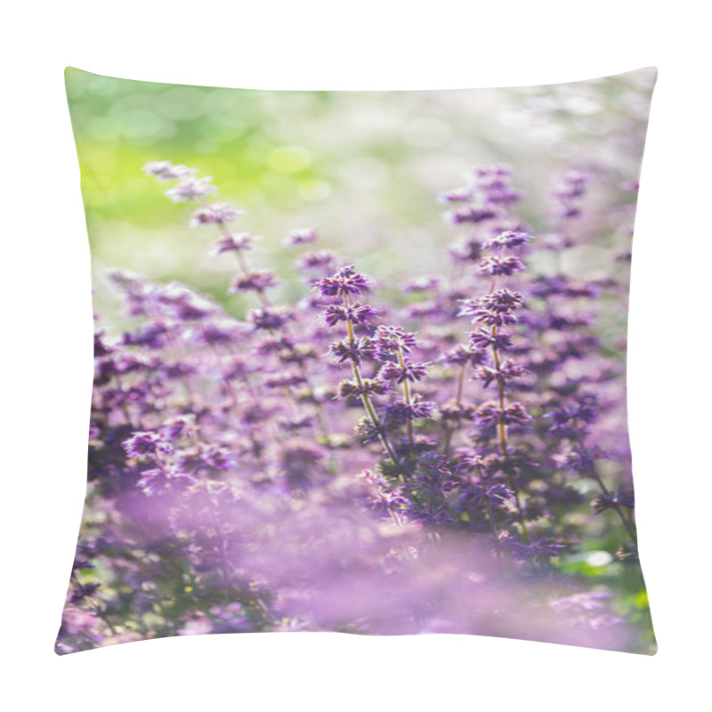 Personality  Lavender, Shallow Depth Of Field Pillow Covers