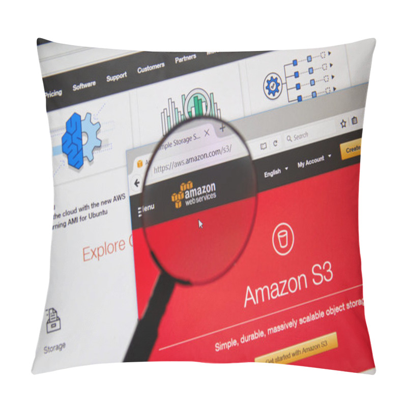 Personality  Amazon Web Services Homepage Pillow Covers