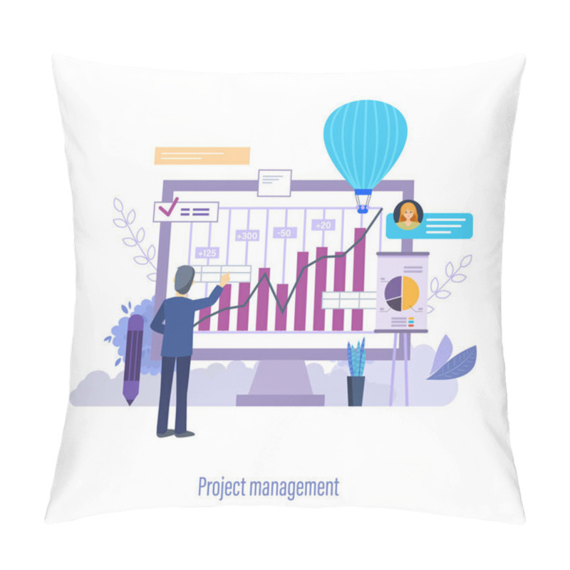 Personality  Project Management. Organization Of Resource Allocation. Analysis Of Working Time. Pillow Covers