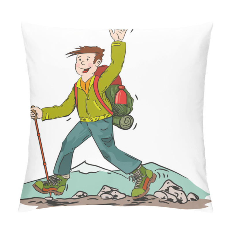 Personality  Hiker Pillow Covers