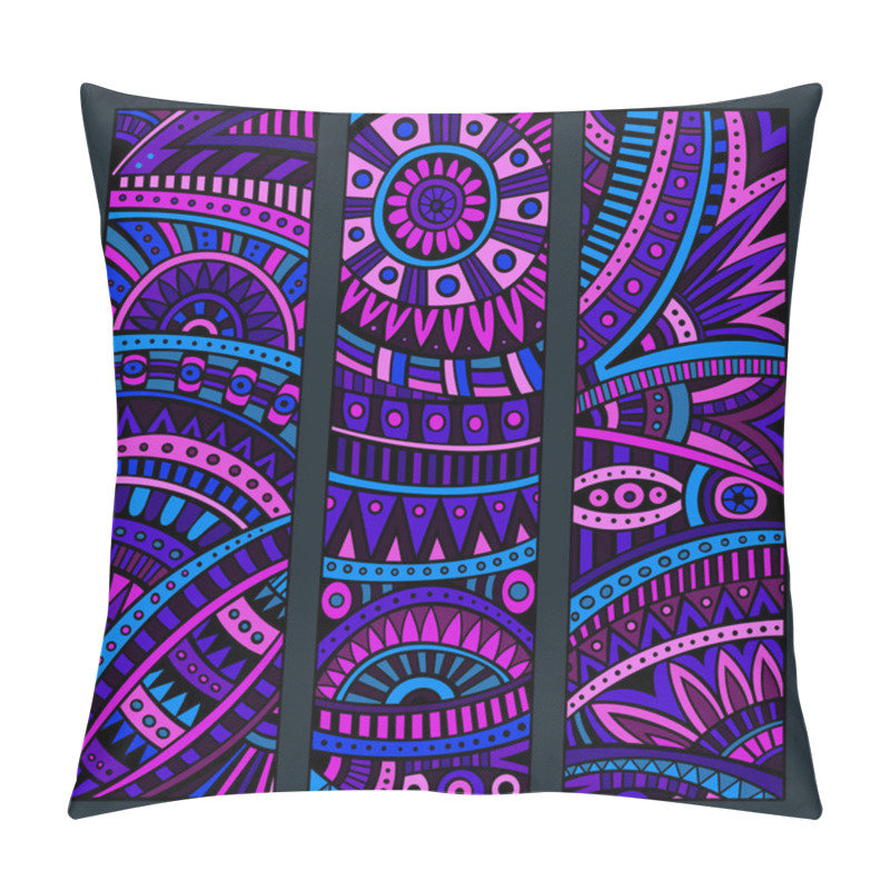 Personality  Ethnic Pattern Cards Set Pillow Covers