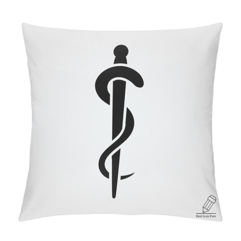 Personality  Rod Of Asclepius Pillow Covers