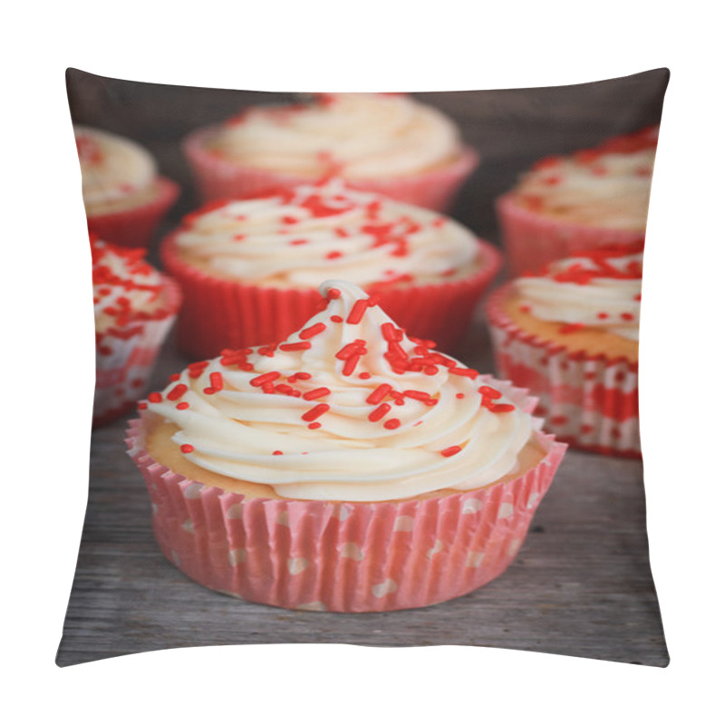 Personality  Vanilla Cupcakes Pillow Covers