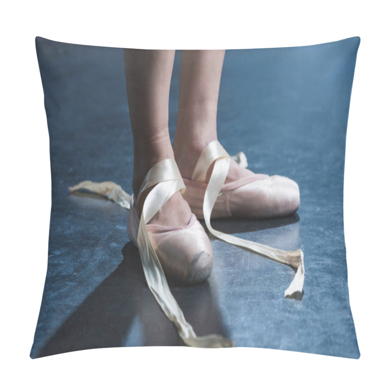 Personality  Feet In Pointe Shoes Pillow Covers