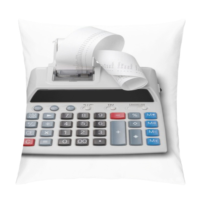 Personality  Adding Machine On  Background Pillow Covers