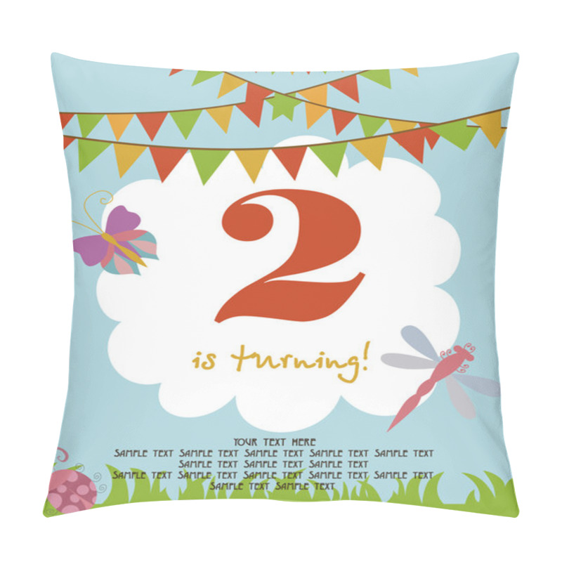 Personality  Baby Shower Card Pillow Covers