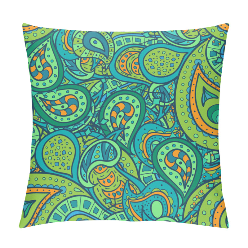 Personality  Paisley Doodle Pattern Pillow Covers