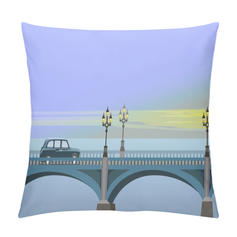 Personality  Westminster Bridge Pillow Covers