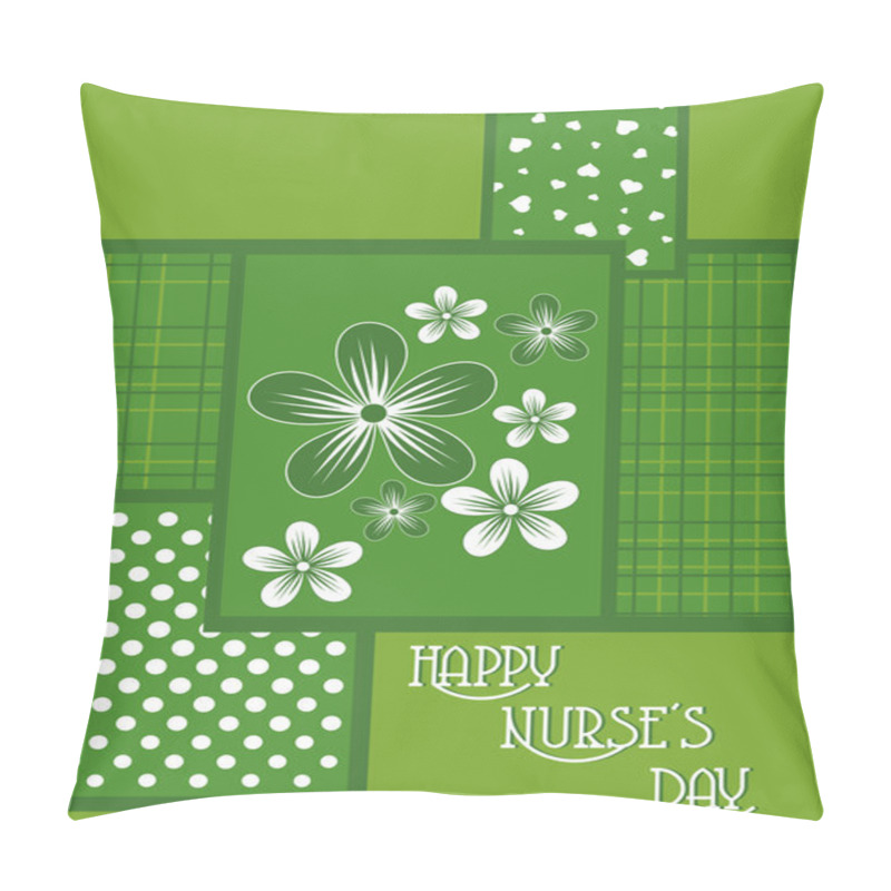 Personality  Illustration For Happy Nurse's Day Pillow Covers