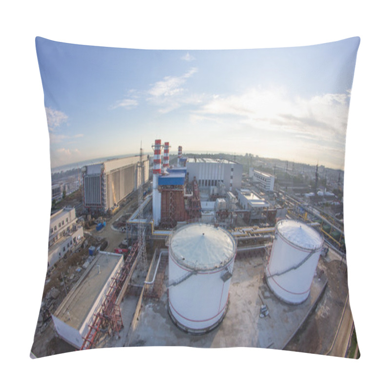 Personality  Thermal Power Plant Pillow Covers