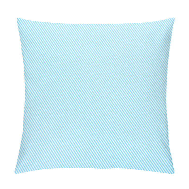 Personality  Striped Diagonal Blue And White Pattern Texture Pillow Covers