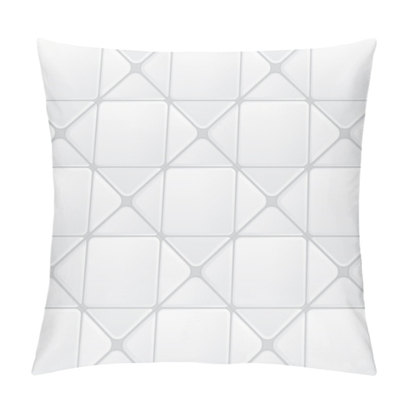 Personality  White Tile Pillow Covers