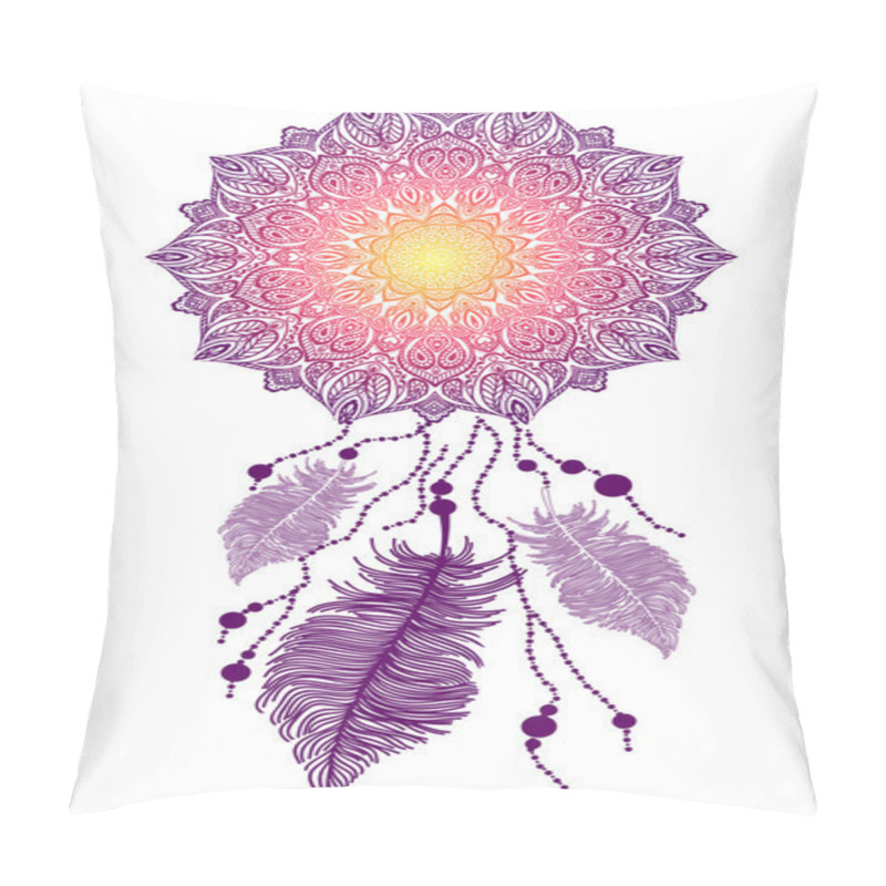 Personality  Mandala Dream Catcher Pillow Covers