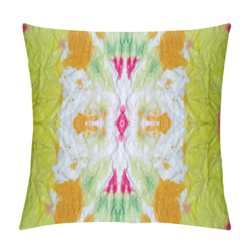 Personality  Tie Dye Effect. Tie-Dye Oil Paint.  Abstract  Pillow Covers