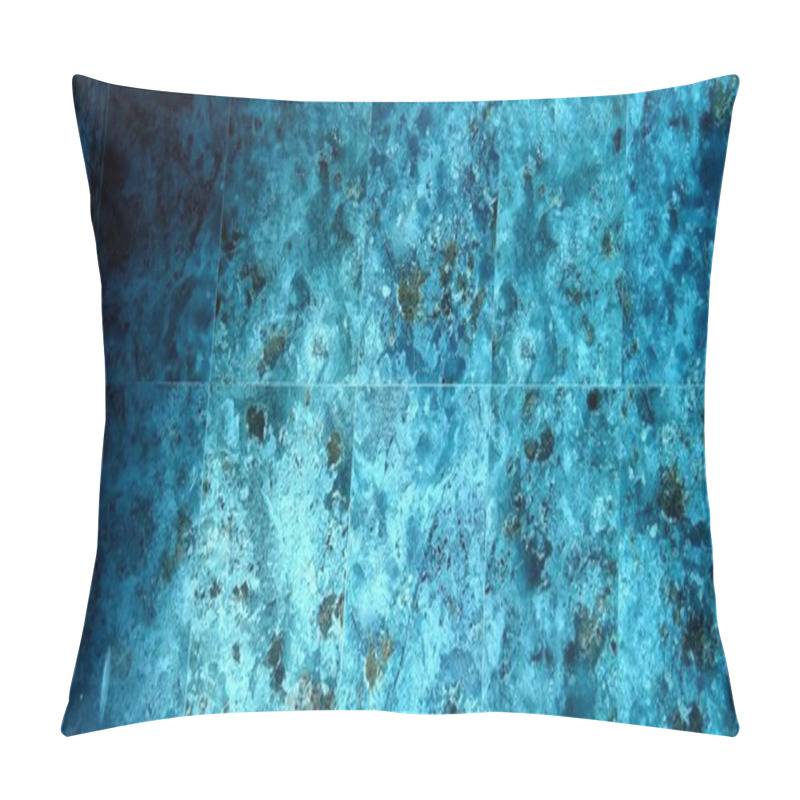 Personality  Swimming Pool Lighting And Clear Transparent Water. Pillow Covers